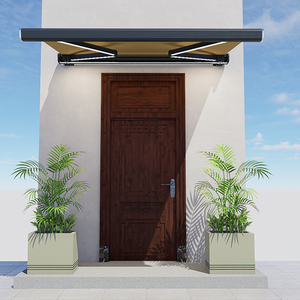 Hanrui Tùy Chỉnh Điện Điều Khiển Từ Xa Và Nhôm Có Thể Thu Vào Mái Hiên Đầy Đủ Cassette Mái Hiên - Product Image 2