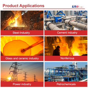 Gạch cách nhiệt alumina vật liệu chịu lửa cho Lò Nung vôi 60% gạch alumina Chất lượng cao Al2O3 75% 345*150/135*75 - Product Image 6