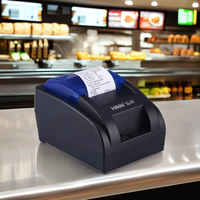 Printer Thermal 58mm Harga Pabrik, Multi Bahasa, Printer Tiket Ekonomis untuk Toko, USB//WiFi, Ready Stock