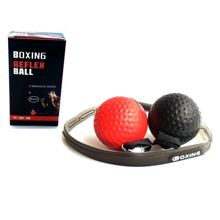 Speed Punch Fight React Head Ball bola Boxing Reflex Balls with silicone Headband Sports Training Gym Sport fitness