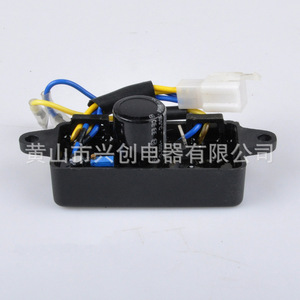 Generator Voltage Regulator 10cm Hole Distance Single Phase Aluminum SVC AVR Component - Product Image 2