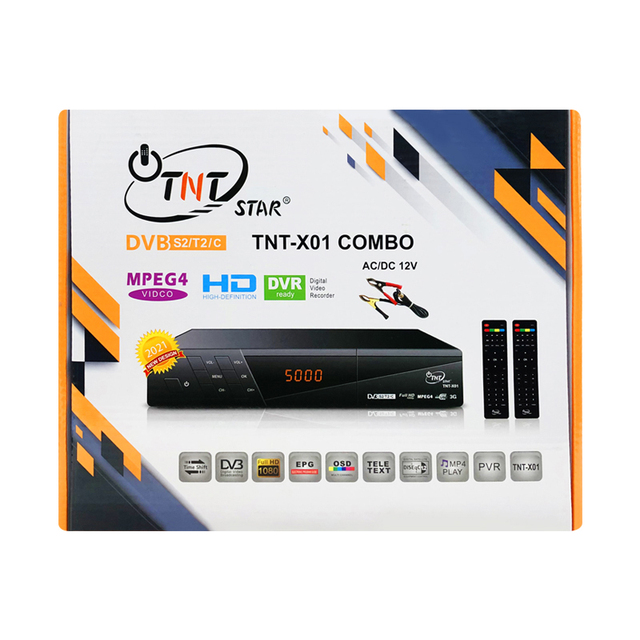 TNTSTAR TNT-X01 New Arrivals Dvb s2 T2 Combo Boxes Decoder Hot Sale Strong Decoder Digital Set Top Box Decoder