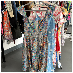 Vestidos informales holgados de manga corta para mujer, éxito de ventas de verano al por mayor, ropa mixta, vestidos para discoteca, entrega aleatoria - Product Image 2