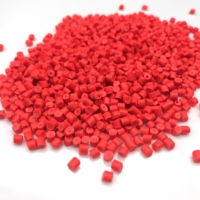 Échantillons gratuits PP PE TPU PS PET PLA PA Rouge Vert Orange Bleu Noir Couleur Master Lot Blow Film Injection Plastique Granules