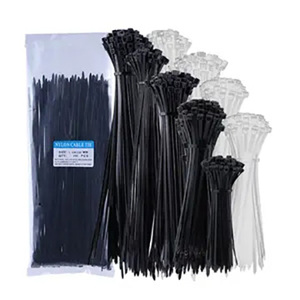 380mm 200mm 250mm 300mm 350mm 400mm OEM factory Nylon66 pa66 Zip plastic cable tie nylon cable tie