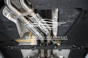 Sistema de silenciador de tubo de escape con válvula deportiva para <span class=keywords><strong>Audi</strong></span> <span class=keywords><strong>A6</strong></span> A7 <span class=keywords><strong>C8</strong></span> 3,0 T 2019-2023 piezas de rendimiento de ajuste de tubo delantero no resonante - Product Image 5