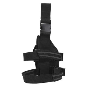 600D Nylon Molle Rechte Oberschenkel-Pistolenholster Schwarz Verstellbares Universelles Taktisches Beinholster - Product Image 3