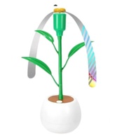 Ventilateur anti-mouches automatique de style pot pour l'automne |   Répulsif anti-parasites rétractable, pliable, à piles, écologique pour une utilisation à la maison et en extérieur