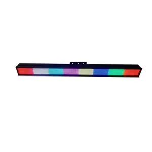 1296 adet Led flaş sahne Dmx512 Strobe Bar piksel ışık Dj kulübü Led strobe işıklar