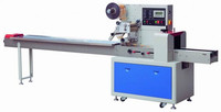 Machine d'emballage automatique de type coussin pour biscuits, chocolats, savons et autres produits alimentaires en sachets plastiques