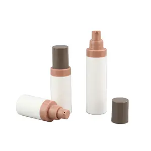15Ml 30Ml 50Ml Plastic Pp Huidverzorgingsverpakking Cosmetische Luchtloze Pomp Navulbare Flessen Voor Crème
