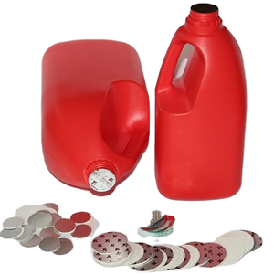 Doublure de carton en aluminium imprimée avec logo personnalisé pour les boîtes de liquide vaisselle, nettoyant pour sols et détergent - Product Image 1