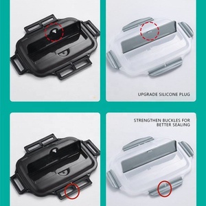Boîte à lunch isotherme en acier inoxydable 304 pour enfants, avec 3 compartiments, couvercle en PP et couverts – Offre spéciale - Product Image 6