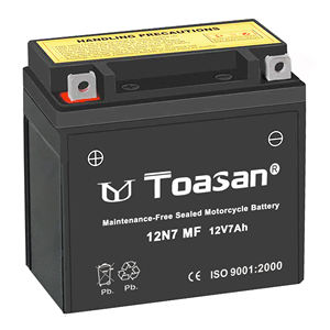 Топ Toasan 12N7-3A-MF 12V7AH <span class=keywords><strong>4AH</strong></span> 5AH 7AH 9AH 12AH 14AH 18AH 24AH стартовая батарея для мотоцикла - Product Image 6