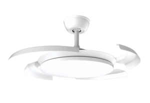 Ventilador de Techo LED Moderno de 3 Aspas, Montaje en Barra, Perfil Bajo, Control Remoto, Motor DC de 6 Velocidades, para Apartamentos y Salas de Estar - Product Image 2