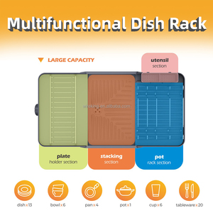 WIREKING-Estante organizador <span class=keywords><strong>para</strong></span> <span class=keywords><strong>platos</strong></span> <span class=keywords><strong>de</strong></span> cocina, estante <span class=keywords><strong>de</strong></span> almacenamiento sobre el <span class=keywords><strong>fregadero</strong></span>, estante <span class=keywords><strong>de</strong></span> secado <span class=keywords><strong>de</strong></span> <span class=keywords><strong>platos</strong></span> <span class=keywords><strong>para</strong></span> <span class=keywords><strong>escurridor</strong></span> <span class=keywords><strong>de</strong></span> <span class=keywords><strong>platos</strong></span> <span class=keywords><strong>de</strong></span> cocina - Product Image 4
