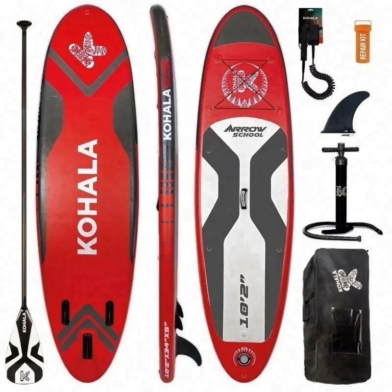 Beste Kwaliteit Paddleboard 11 Release Spinner Zelfklevende D Ring Opblaasbare Tour Siliconen Mal Eva Deck Pad Grip Luchtpomp Sup