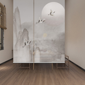 <span class=keywords><strong>Tende</strong></span> con motivi paesaggistici in stile cinese adatte per uffici/case/hotel tapparelle in tessuto termico facile installazione - Product Image 4