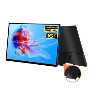 16:10 WUXGA UHD 4K Invisible Stand GFF Full Laminated Touch Screen Extender External Display Portable Monitor