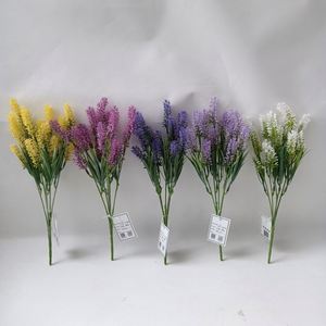 Offerta Speciale O-0508 Fiori di Lavanda Artificiali, Bouquet in Plastica Realistico per Decorazioni Natalizie - Product Image 1