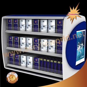 Exhibidor de Cigarrillos Acrílico de Pie con Sistema de Empuje, Organizador de Tabaco de Gran Capacidad para Tiendas de Conveniencia - Product Image 2