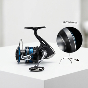 <span class=keywords><strong>Moulinet</strong></span> spinning <span class=keywords><strong>NEXAVE</strong></span> Série 1000-4000 à bobine peu profonde, système de lancer longue distance AR-C, pour la pêche en eau salée et aux leurres rocheux - Product Image 3