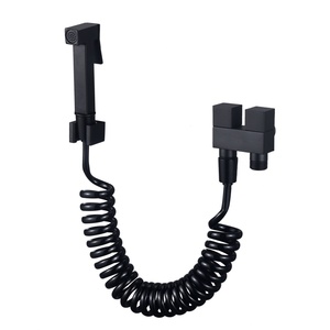 Кран для биде квадратный, латунный, угловой клапан - Product Image 2
