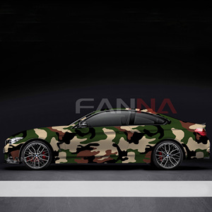 MC00106 1.52*30M Self <strong>Adhesive</strong> Auto Wrapping Camo Film Car Body PVC <strong>Vinyl</strong> Rolls <strong>Camouflage</strong> <strong>Stickers</strong> - Product Image 1