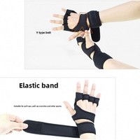 Guantes Deportivos de Silicona con Protección de Muñeca Presurizada, Equipo de Fitness para Hombres y Mujeres, OEM ODM