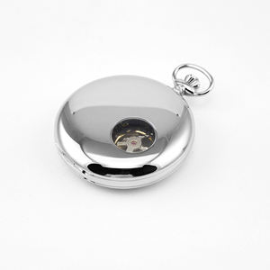 ساعات الجيب التلقائية المصنوعة من الفولاذ المقاوم للصدأ 316L المصنوعة حسب الطلب من مصنع الساعات - Product Image 5