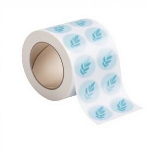 Autocollants à gratter personnalisés en feuille d'or |   Étiquettes adhésives de haute qualité avec logo pour l'emballage des achats et de l'expédition - Product Image 1