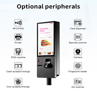 Quiosco de Pago de Estacionamiento Inteligente para Exteriores, Impermeable, Autoservicio, con Reconocimiento Facial, Lector RFID/Código de Barras/Tarjeta, Pantalla LED