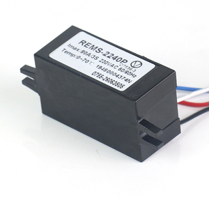 REMSTON 230V 50/60Hz مفتاح طرد مركزي إلكتروني <span class=keywords><strong>2</strong></span> 4 6 أقطاب ملحق محرك 80A/3s Imax عمود 28 مم معتمد من CE بلاستيك 3 - Product Image 5