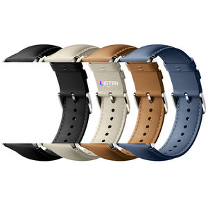 Correas de cuero genuino de 22mm para reloj <span class=keywords><strong>Xiaomi</strong></span> <span class=keywords><strong>S1</strong></span>/S2/S3 <span class=keywords><strong>Pro</strong></span> - Product Image 1