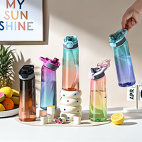 Nouvel ensemble de tasses écologiques avec technologie anti-odeur et options de parfum, bouteille pour le bureau, la salle de sport, l'école, les voyages, le chant, la danse, la natation