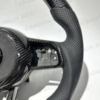 VENTE FLASH Volant en fibre de carbone LED personnalisé, transformation de l'ancien au nouveau, compatible avec Volkswagen Golf MK5 MK6 MK7 GTI R CC