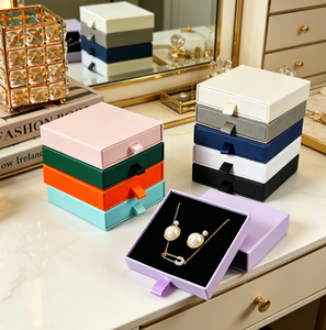 Colorful Drawer Style Accessory <b>Box</b>, Jewelry <b>Gift</b> <b>Box</b>, Universal Packaging <b>for</b> Earrings Necklaces <b>Rings</b> - Product Image 4