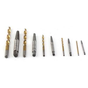Nuovo 10pc mano sinistra cobalto punta Set facile rimozione vite <span class=keywords><strong>estrattore</strong></span> <span class=keywords><strong>per</strong></span> fuori rotto bullone in lega di acciaio punta <span class=keywords><strong>estrattore</strong></span> vite - Product Image 1