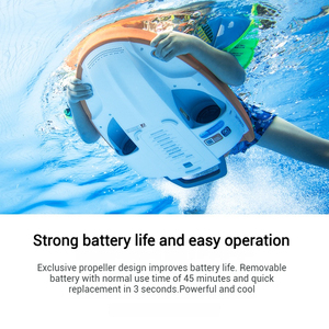 สกูตเตอร์ใต้น้ำไฟฟ้าสำหรับเด็ก Sublue 1.4ม./วินาที พร้อมแบตเตอรี่ลิเธียม 6600mAh อุปกรณ์ช่วยว่ายน้ำแบบพกพาสำหรับกีฬาทางน้ำในสระว่ายน้ำ - Product Image 4