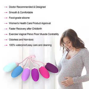 Juguetes sexuales de silicona médica al por mayor de fábrica, bolas vaginales para mujeres, cómodas y seguras - Product Image 5