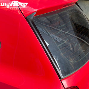 Haosheng ชุดคิตตัวถังรถยนต์,<span class=keywords><strong>ส</strong></span><span class=keywords><strong>ปอย</strong></span>เลอร์ปีกข้างหน้าต่างด้านหลังทำจากคาร์บอนไฟเบอร์พลาสติก ABS <span class=keywords><strong>ส</strong></span>ำหรับ Volkswagen VW Golf 6 MK6 - Product Image 2