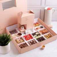 Fabrik verkauf Ausgefallene Schokoladen-Geschenk boxen Lang mit Griff High-End-Geschenke Arabische Schokoladen box für neues Design, Schokoladen boxen Großhandel