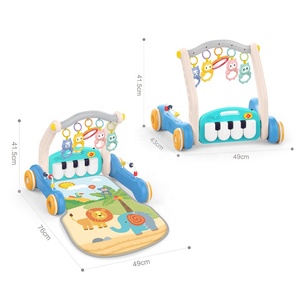 Alfombra de Juego 2 en 1 con Piano para Bebés, Luces, Música, Plástico ABS, Centro de Actividades Musicales Educativas para Bebés de 0 a 24 Meses - Product Image 3