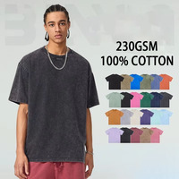 T-shirt graphique personnalisé sérigraphié DTG, vente en gros, t-shirt vierge délavé et vieilli, logo personnalisé, t-shirt vintage oversize pour homme