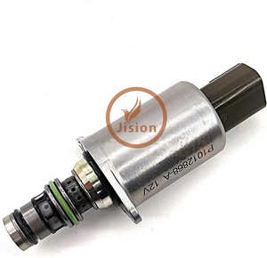 P1012868-A P1012868 1017628 1013365 TM90501 วาล์วโซลินอยด์รถขุด 12V รุ่น SY205C SY235 SY245-10 SY135 SY195 SY215 SY365 - Product Image 1
