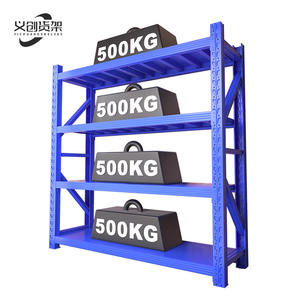 Estantería de Almacenamiento de Acero Resistente de 4 Niveles, Plegable, Sin Pernos, Ajustable de 100-500 kg - Product Image 5