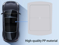 Pare-soleil manuel rétractable et pliable pour Tesla Model Y/3, isolant thermique et protecteur contre le soleil, accessoire intérieur pour véhicule électrique