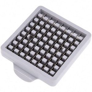 Coupe-pommes de terre et coupe-frites professionnel en acier inoxydable – Nouveauté : Outil métallique pour couper les pommes de terre et les carottes - Product Image 2