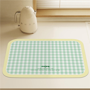 <span class=keywords><strong>Tapis</strong></span> <span class=keywords><strong>de</strong></span> séchage <span class=keywords><strong>de</strong></span> vaisselle absorbant l'eau, à séchage rapide, antidérapant, résistant à la saleté, lavable, pour comptoir <span class=keywords><strong>de</strong></span> cuisine, évier ou sous un égouttoir - Product Image 4