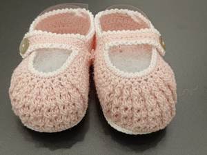 Zapatos de Bebé Hechos a Mano con Logotipo Personalizado, Lindos Zapatos de Ganchillo con Flores Hechas a Mano, Unisex, Ecológicos, para las Cuatro Estaciones, Precio de Fábrica - Product Image 5